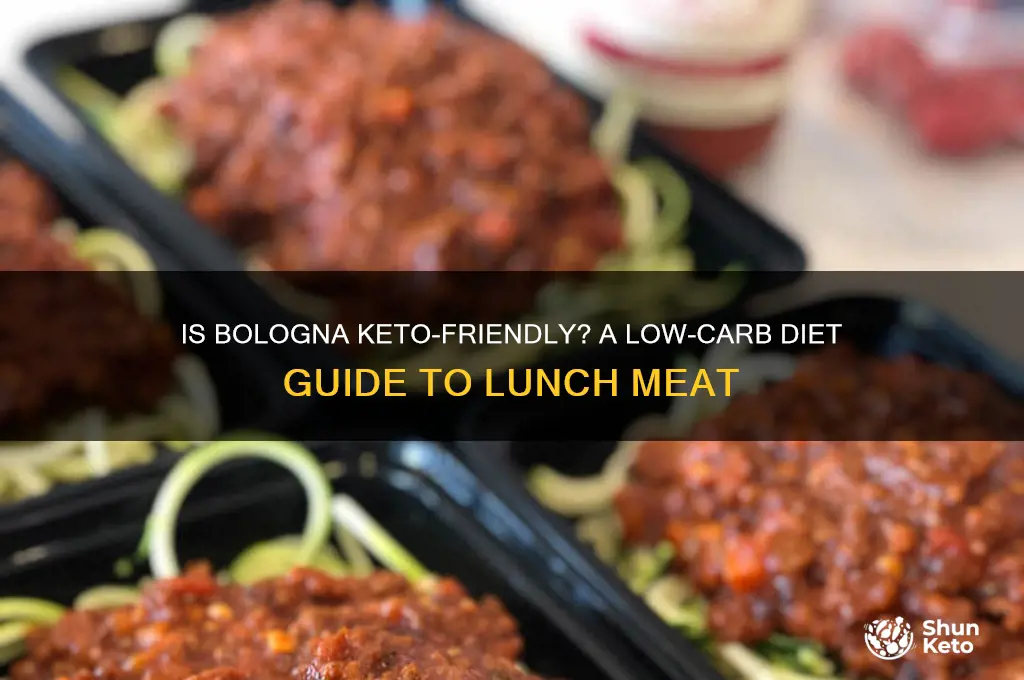 is bologna ok for keto diet