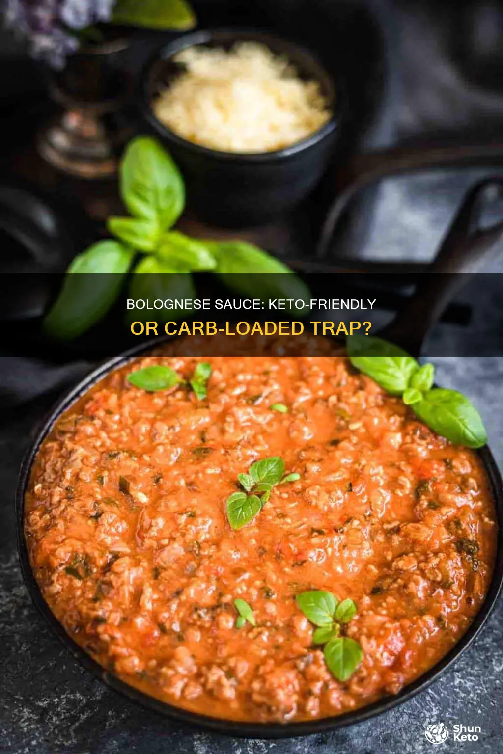 is bolognese sauce keto