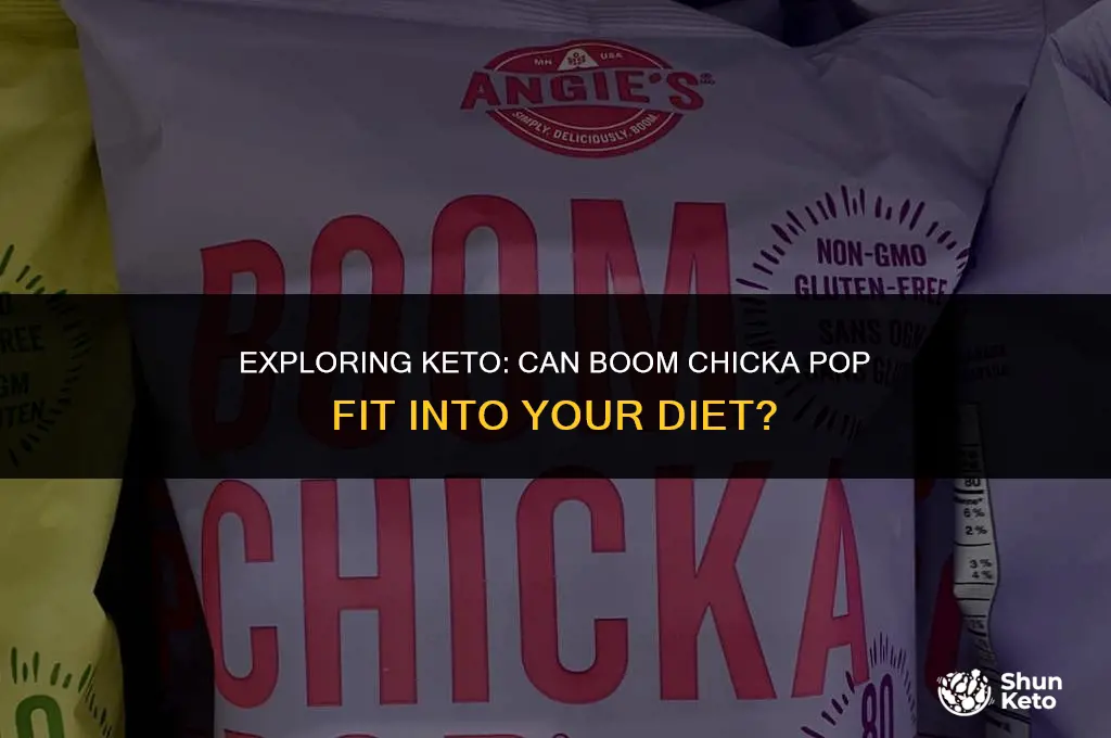 is boom chicka pop keto friendly