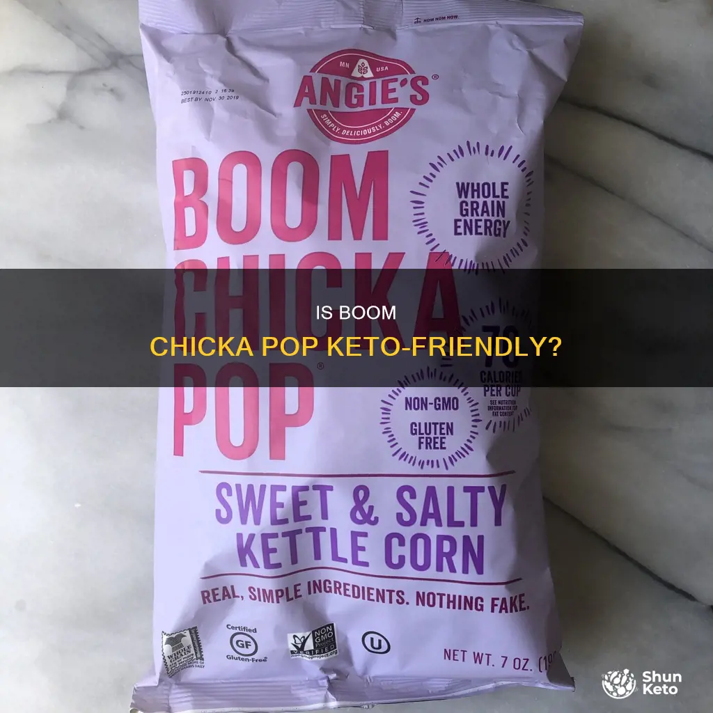 is boom chicka pop keto