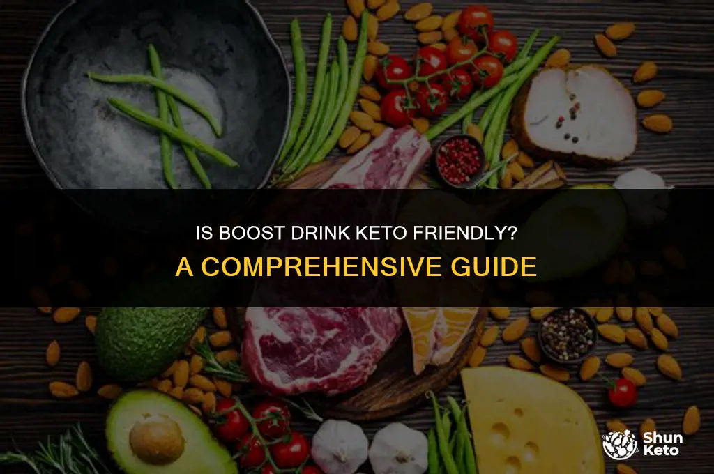 is boost drink keto friendly