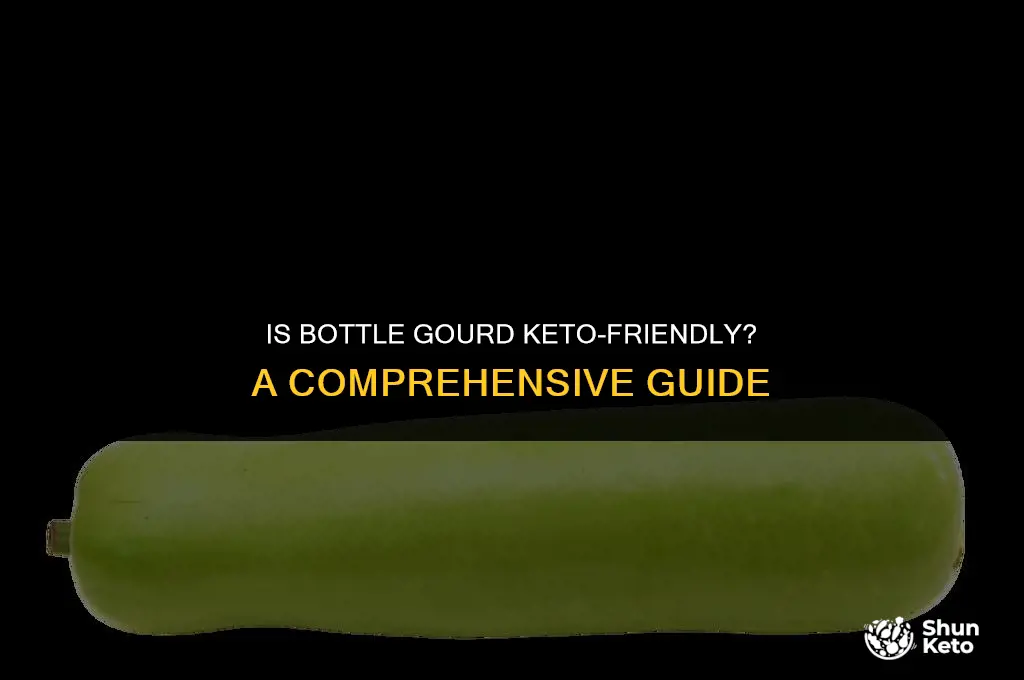 is bottle gourd keto