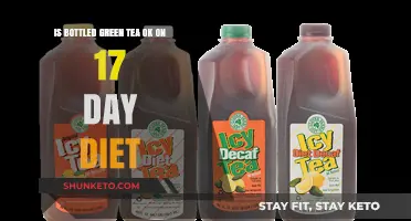Green Tea in a Bottle: Friend or Foe on the 17-Day Diet?