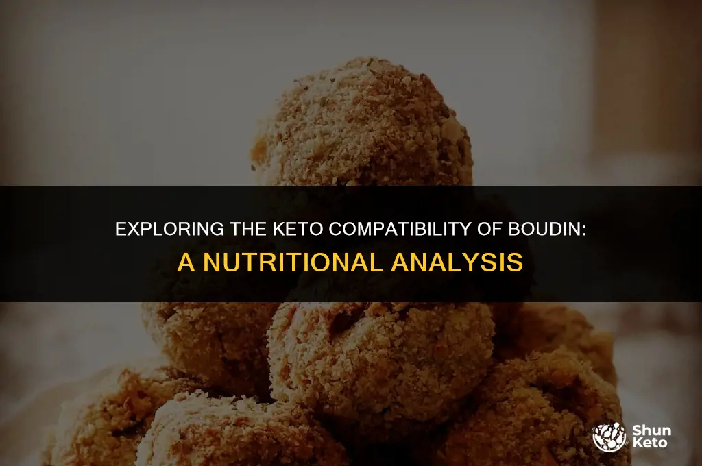 is boudin keto friendly