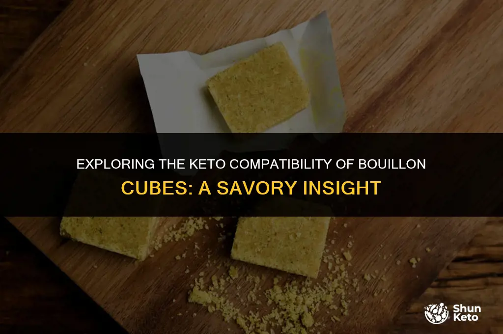 is bouillon cubes keto friendly