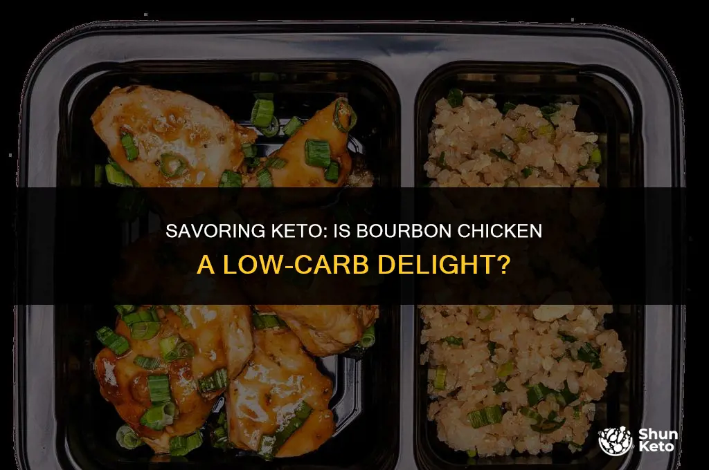 is bourbon chicken keto friendly