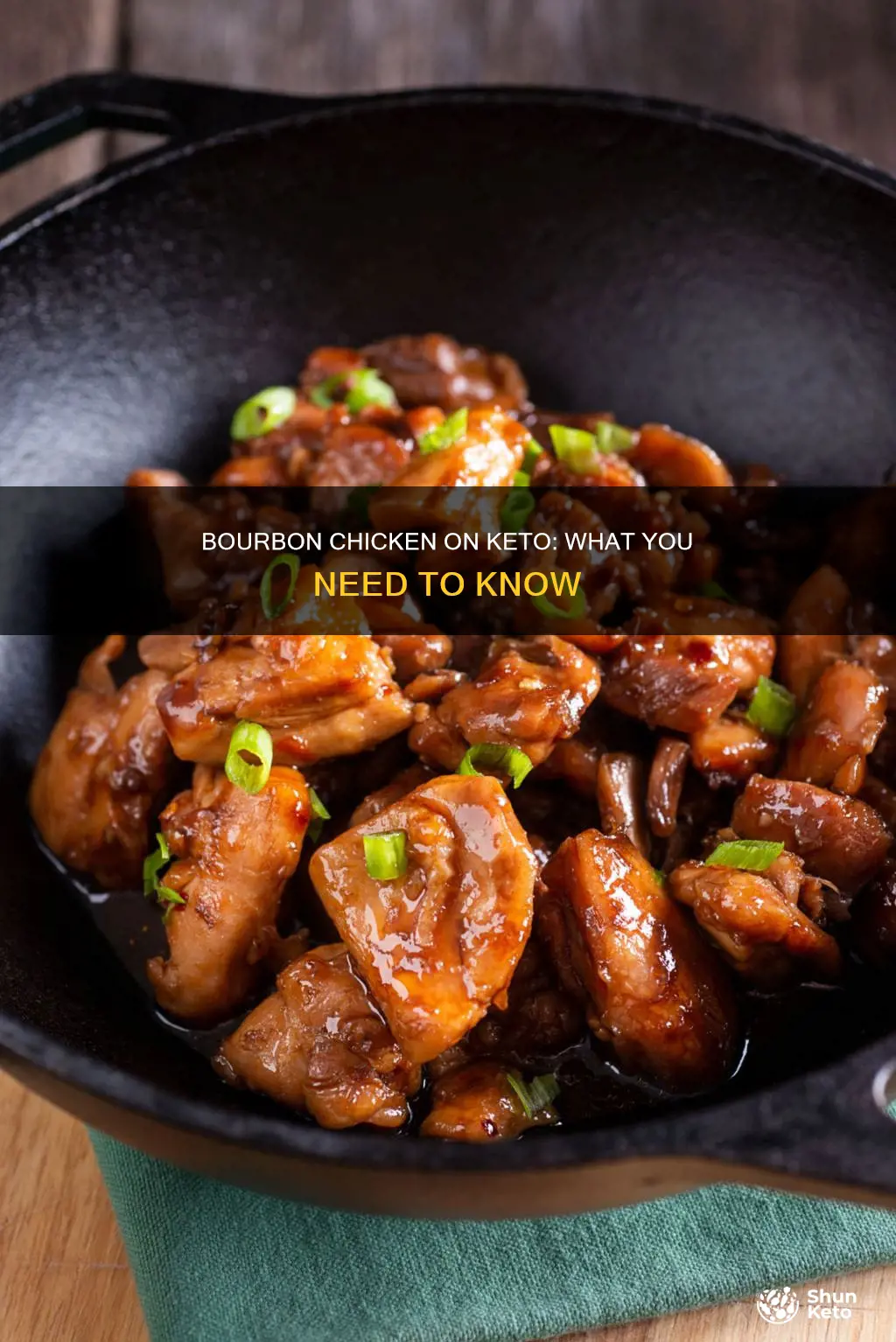 is bourbon chicken keto