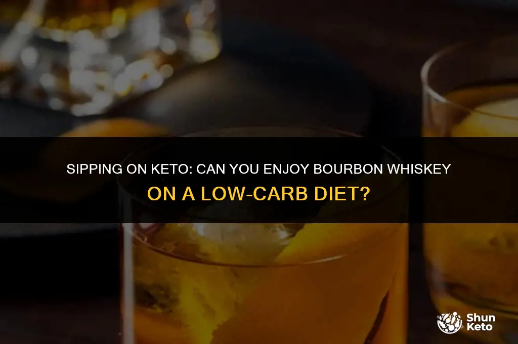 is bourbon whiskey keto