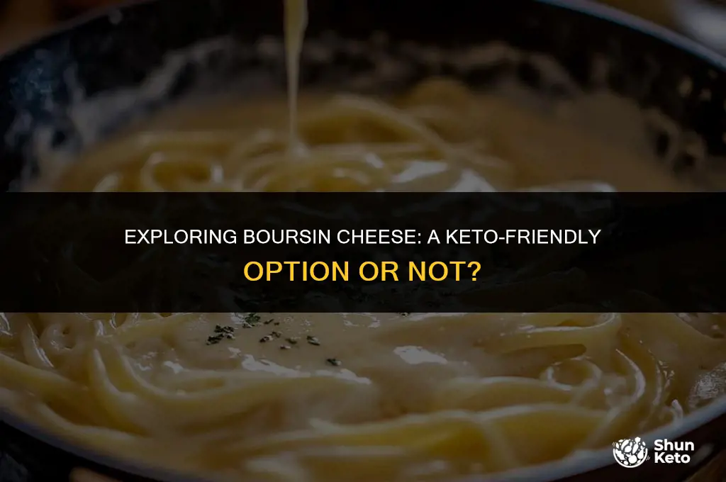 is boursin keto friendly