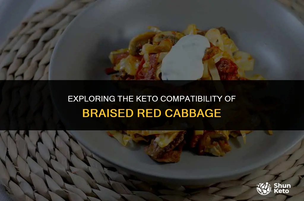is braised red cabbage keto friendly