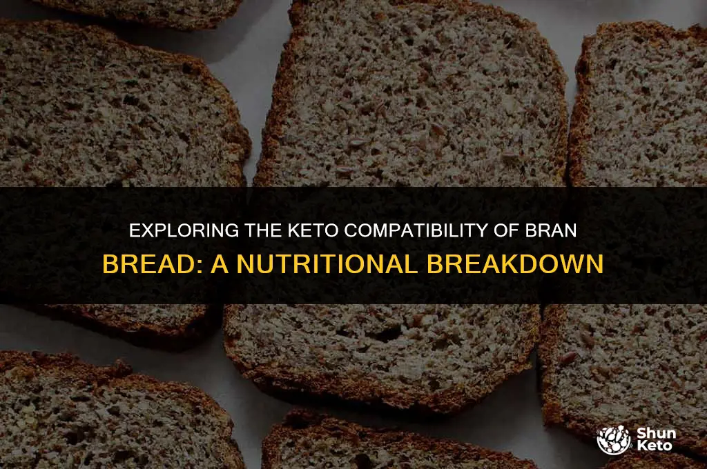 is bran bread keto friendly