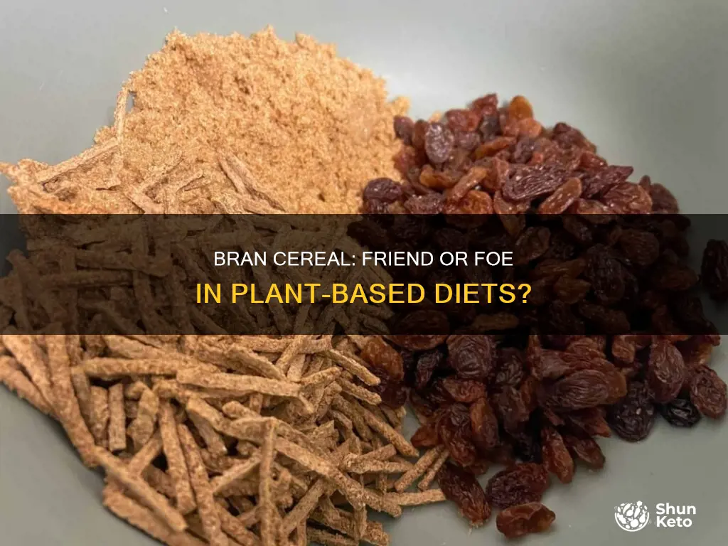 is bran cereal ok on plant based diet