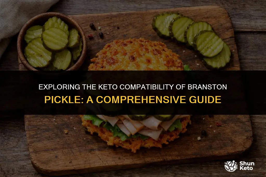 is branston pickle keto friendly
