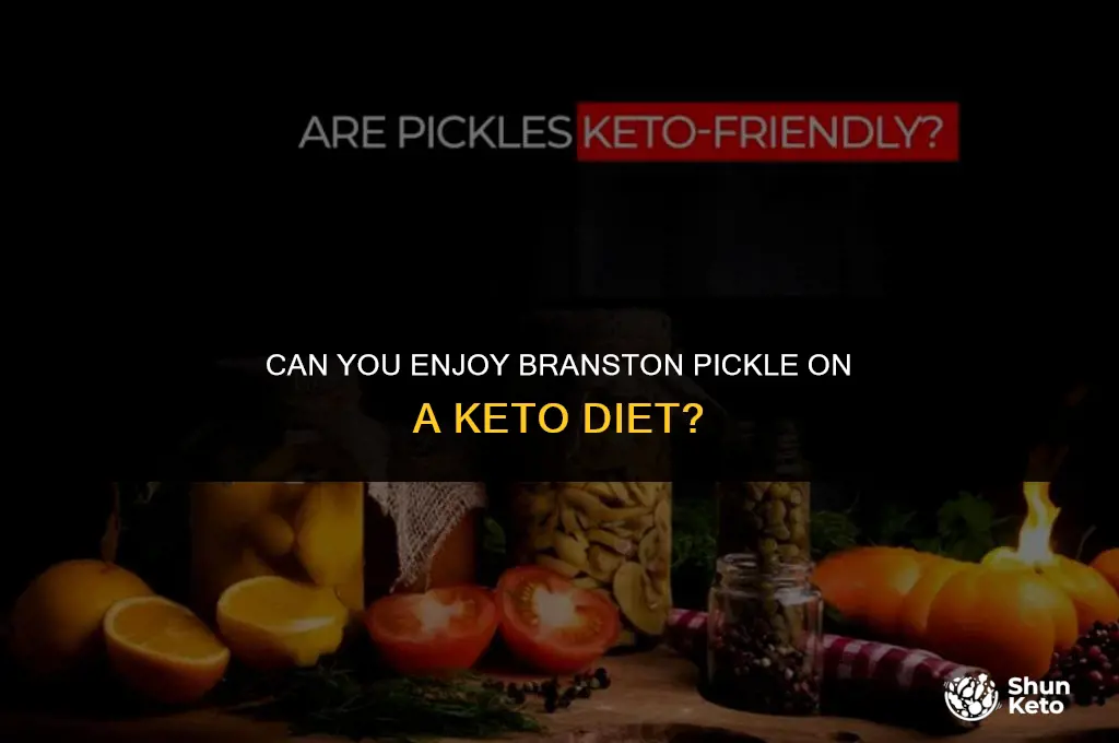 is branston pickle keto