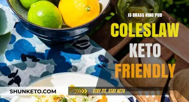 Exploring Brass Ring Pub's Coleslaw: A Keto-Friendly Option?