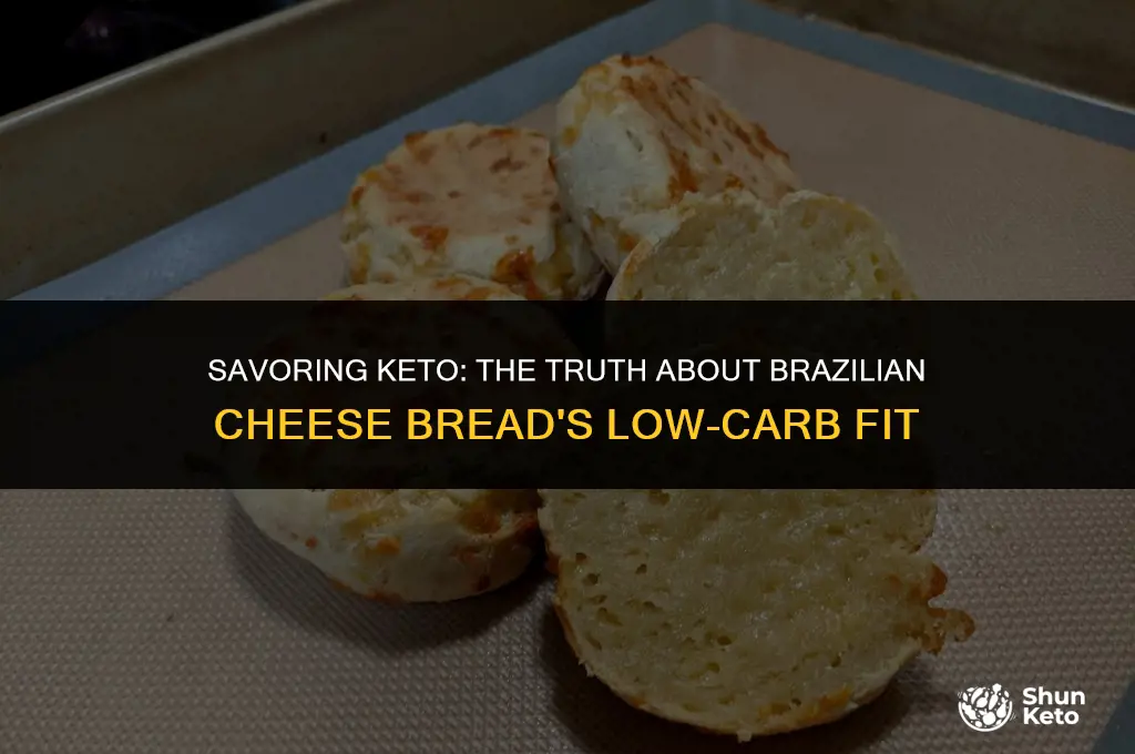 is brazilian cheese bread keto friendly