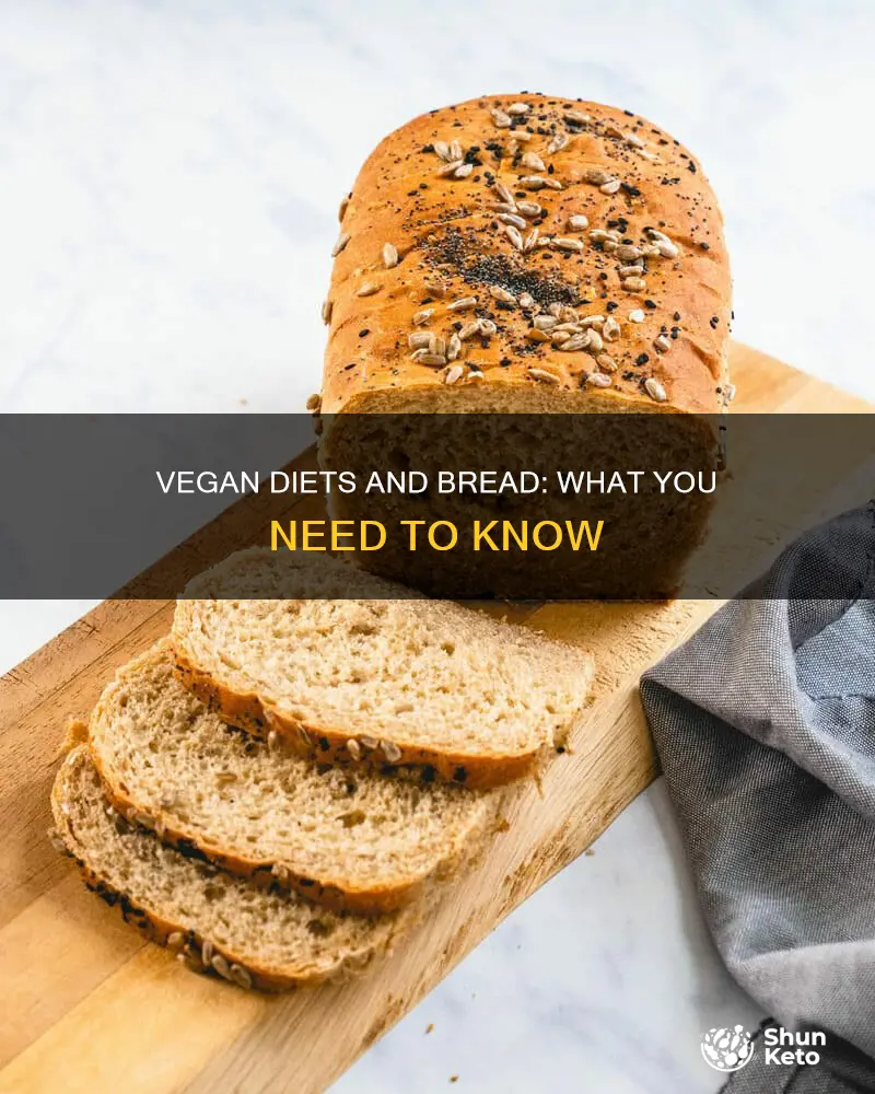 is bread allowed on a vegan diet