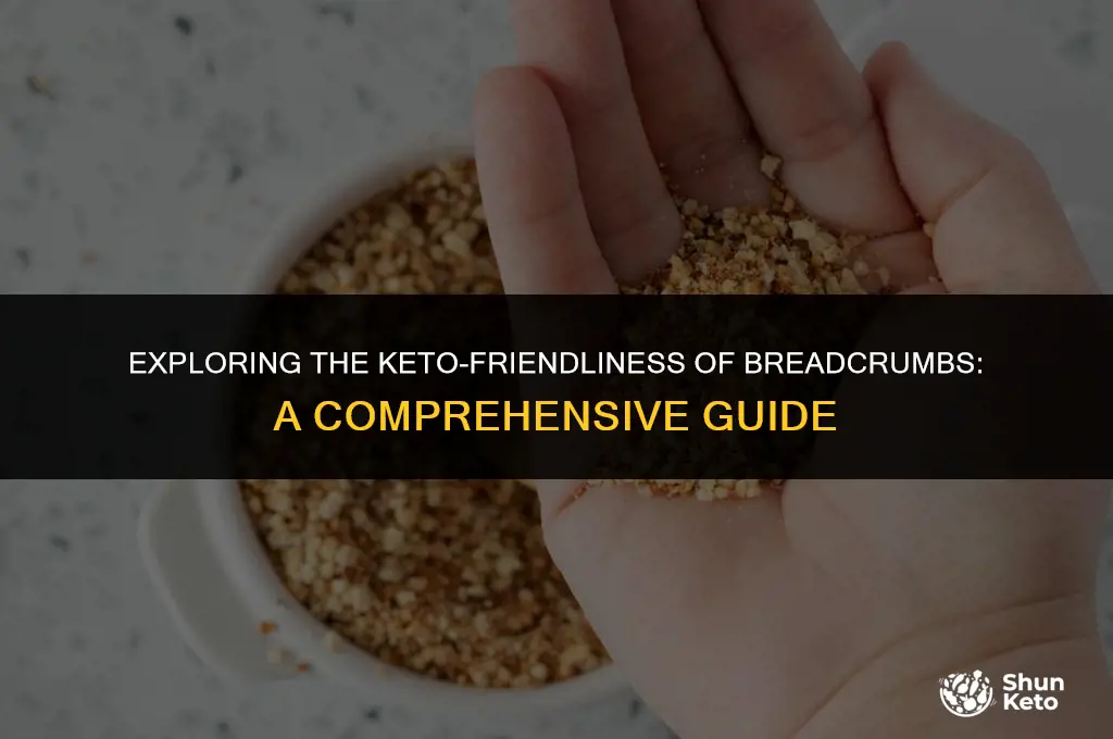 is bread crumbs keto friendly