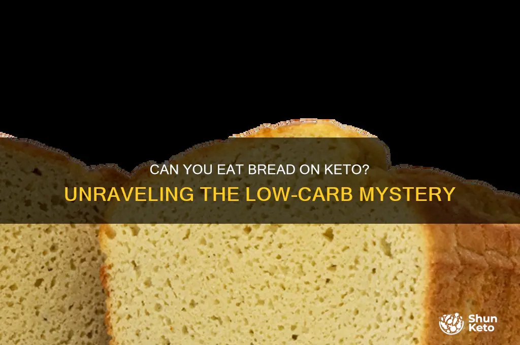 is bread part of a keto diet