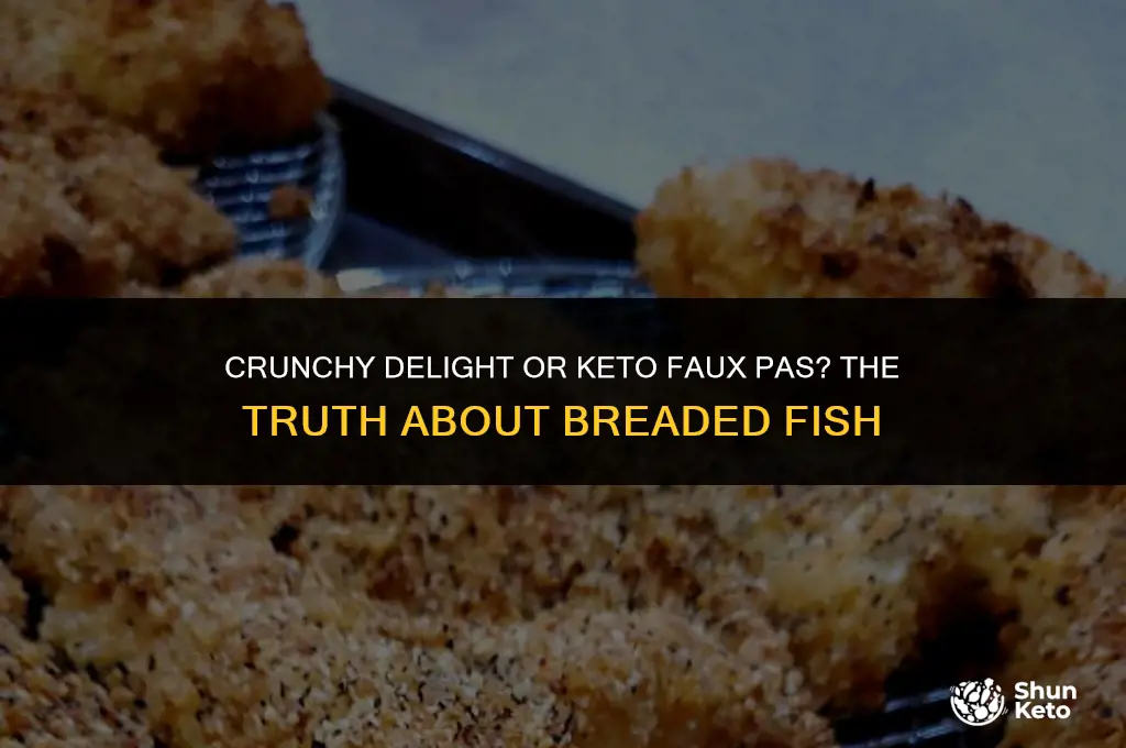 is breaded fish keto friendly