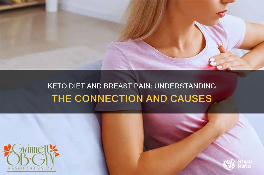 is breast pain a side effect of keto diet