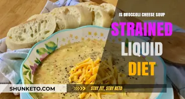 Cheese Soup Diet: Broccoli's Healthy Liquid Lunch