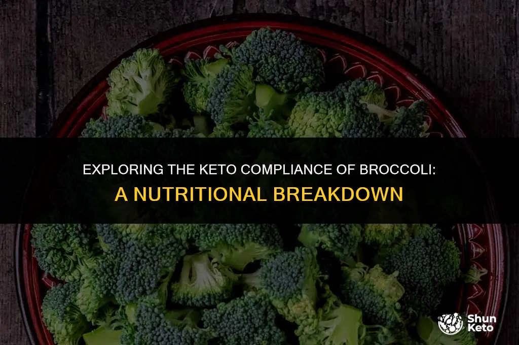 is broccoli keto compliant