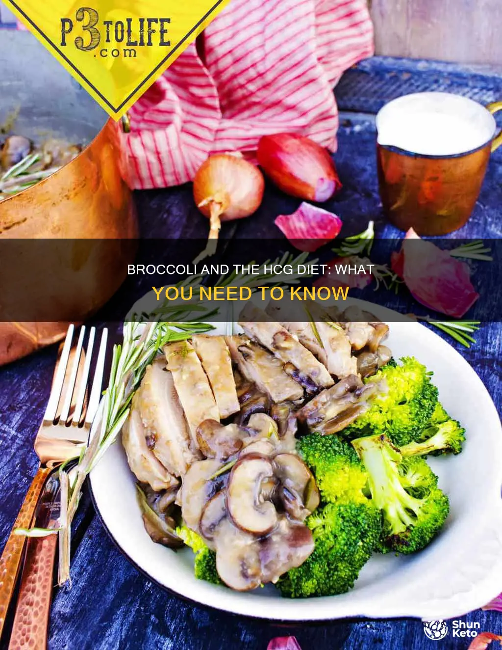 is broccoli okay on hcg diet