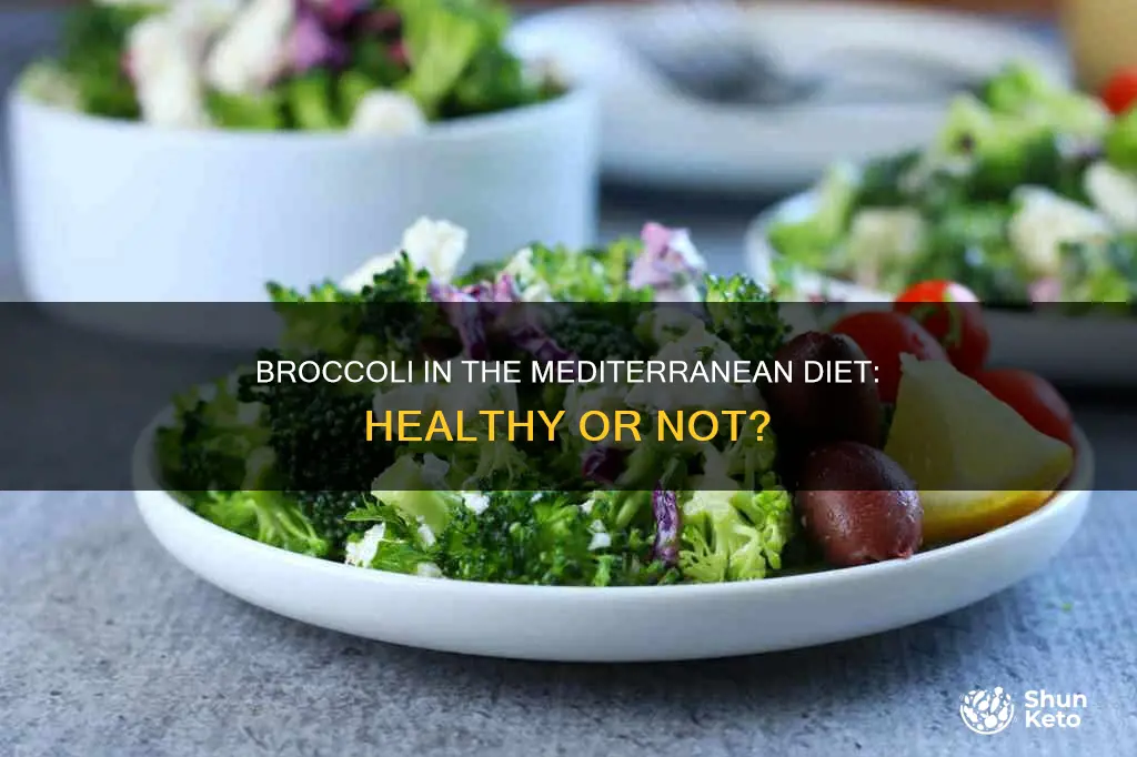 is broccoli on mediterranean diet