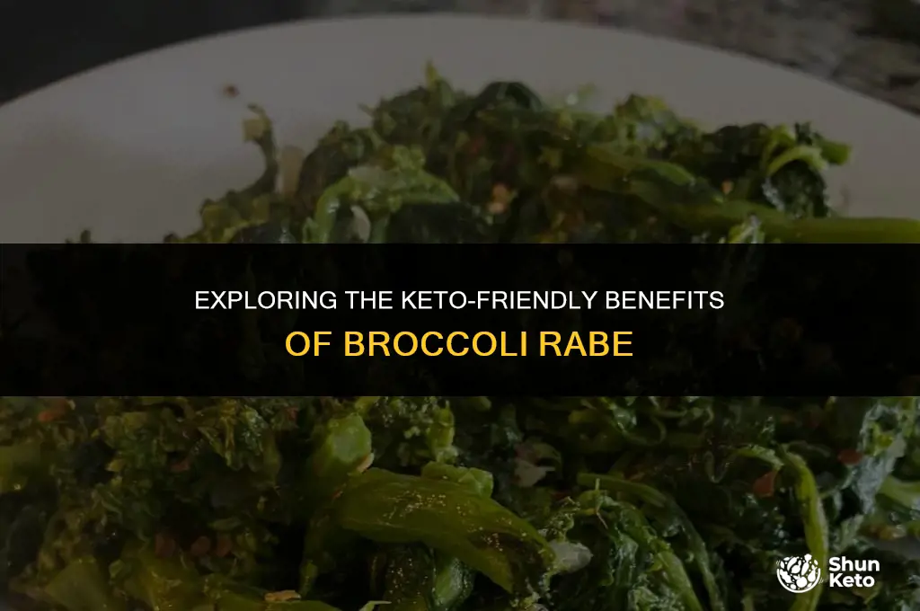is broccoli rabe keto