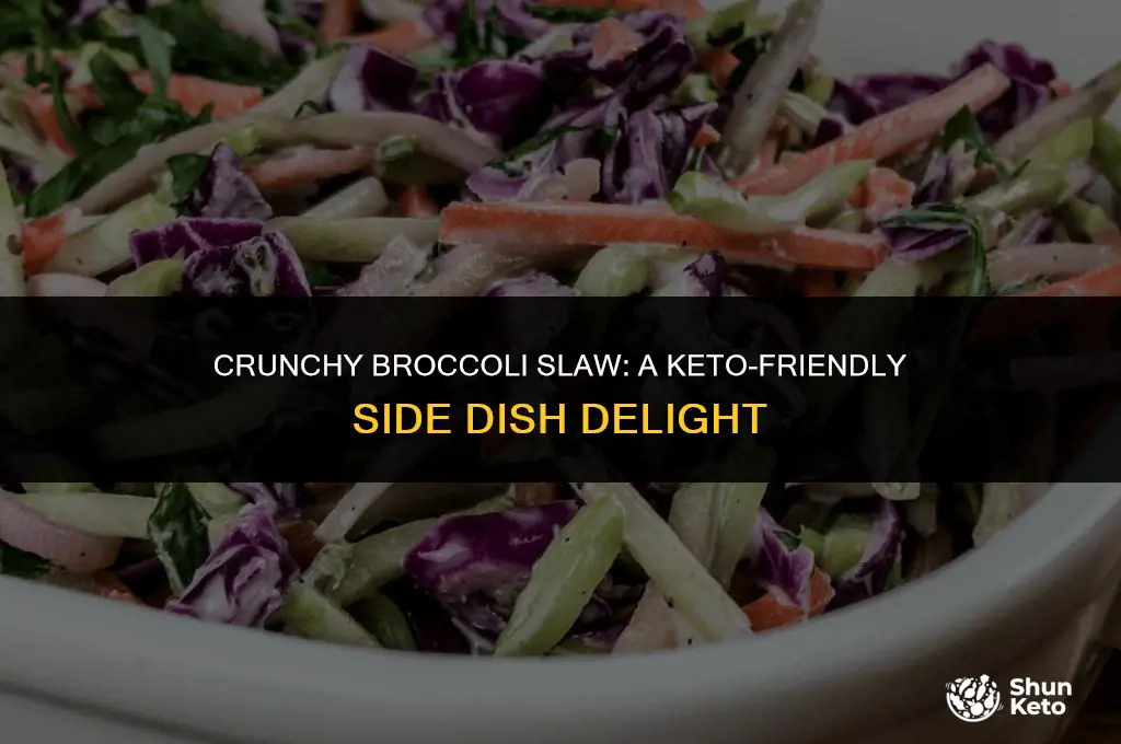is broccoli slaw keto friendly