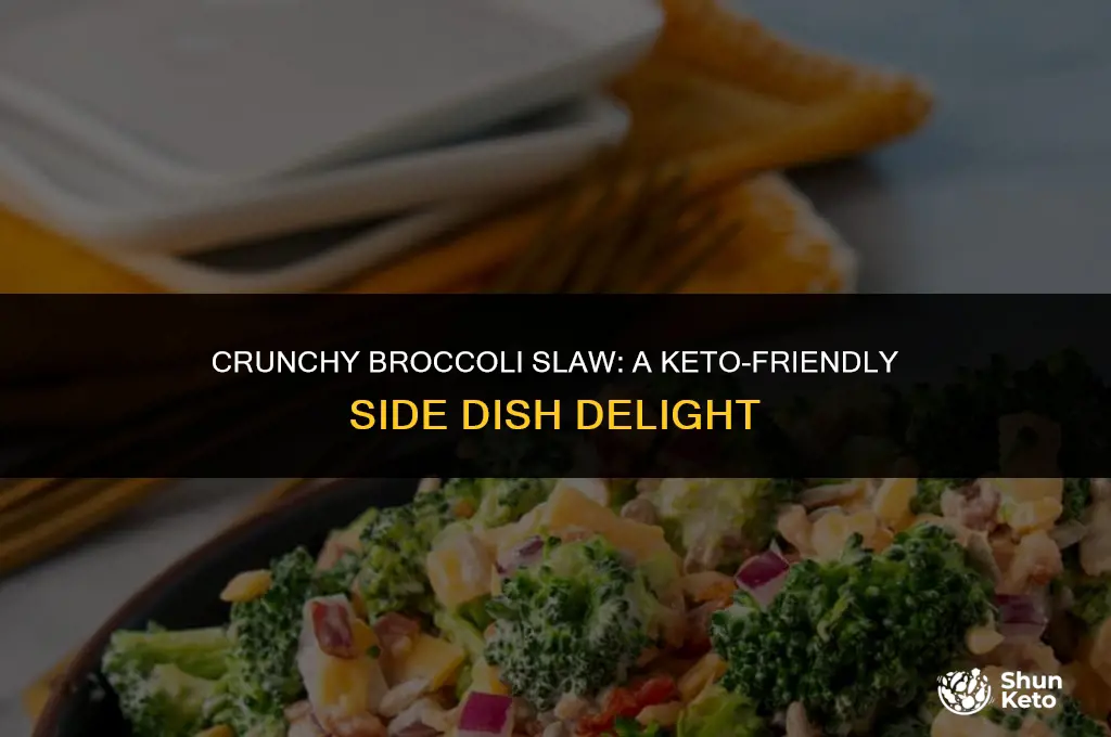 is broccoli slaw keto