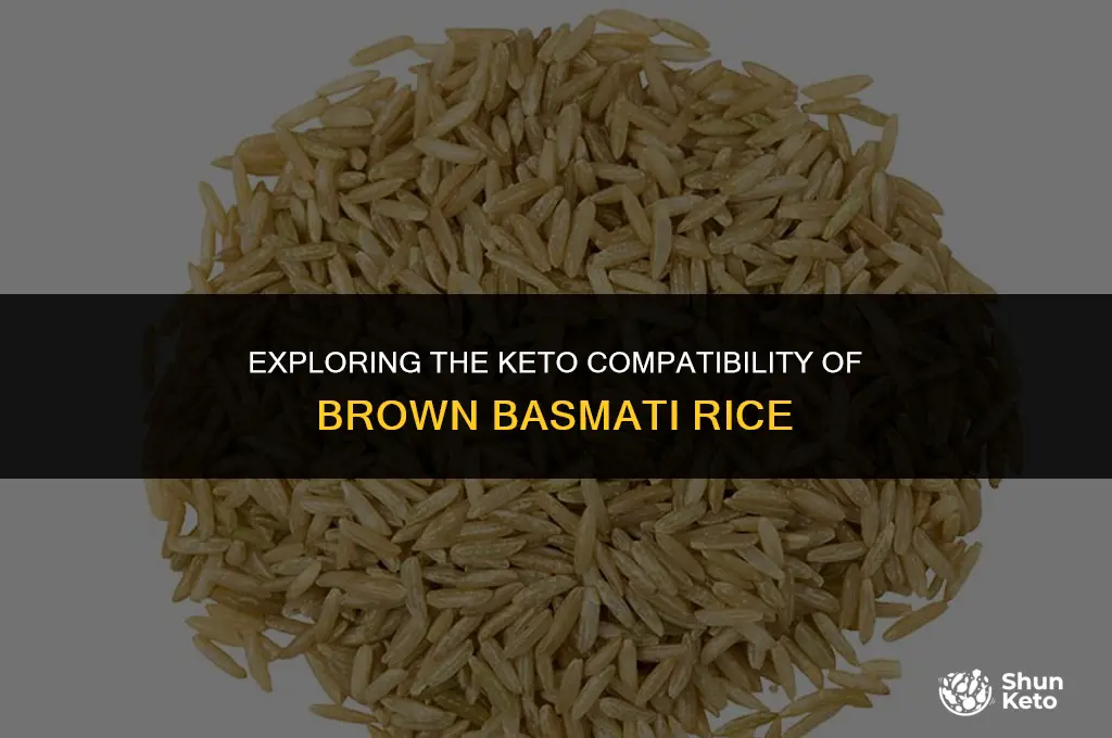 is brown basmati rice keto friendly