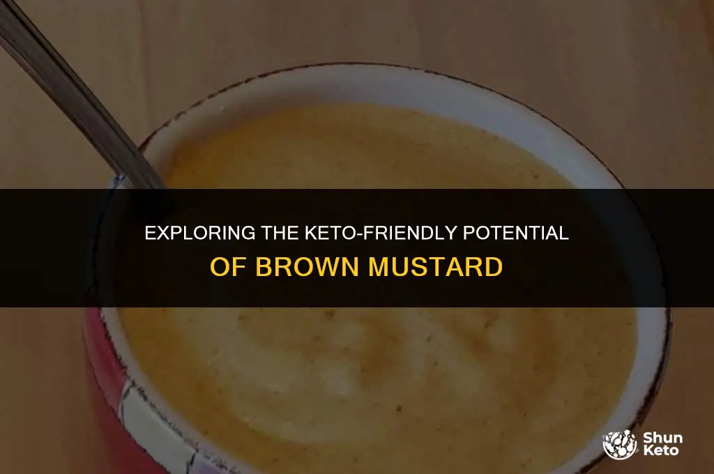 is brown mustard keto