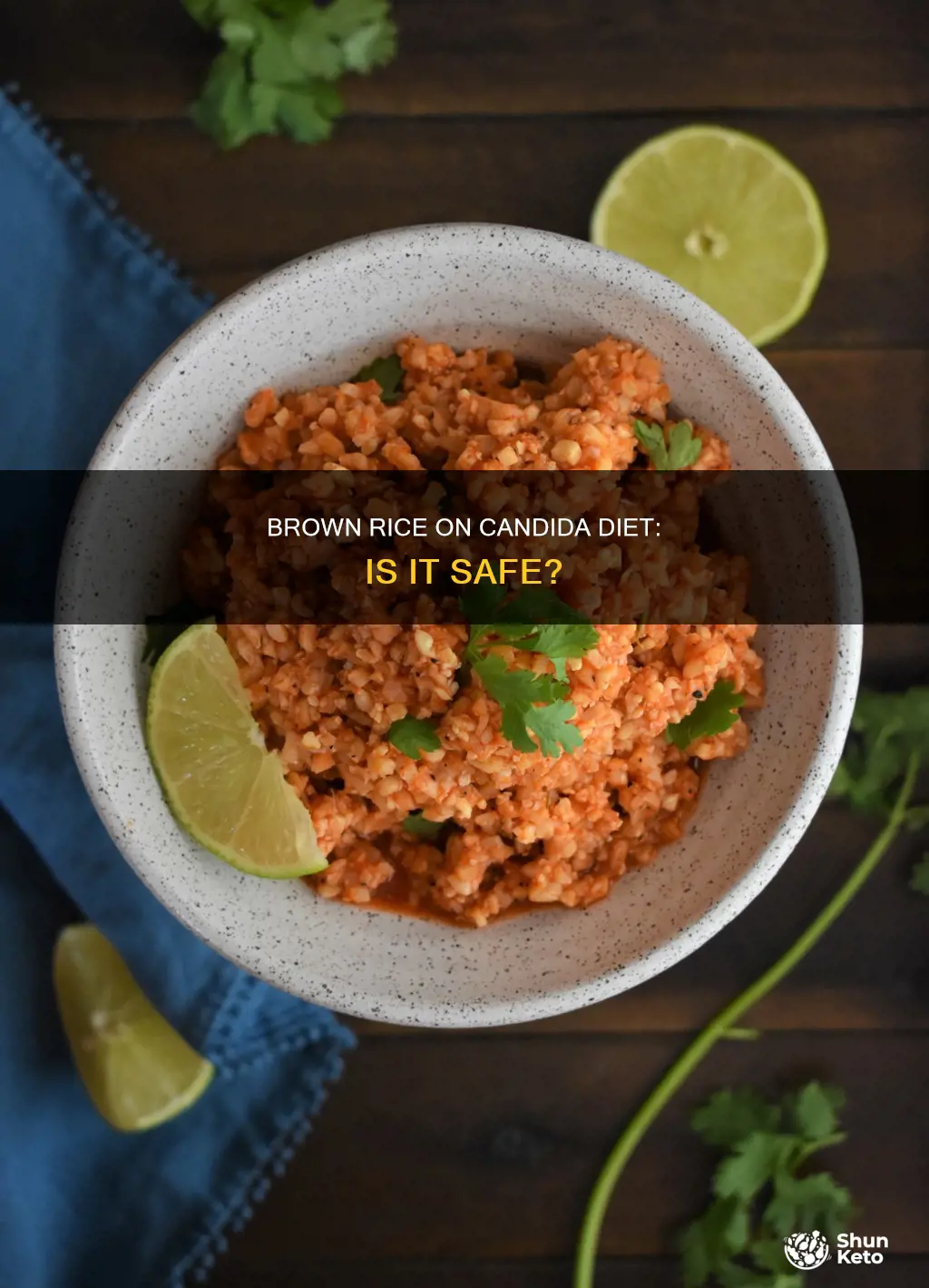 is brown rice allowed on candida diet
