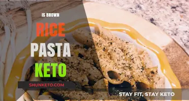 Exploring the Keto Compatibility of Brown Rice Pasta: A Nutritional Breakdown