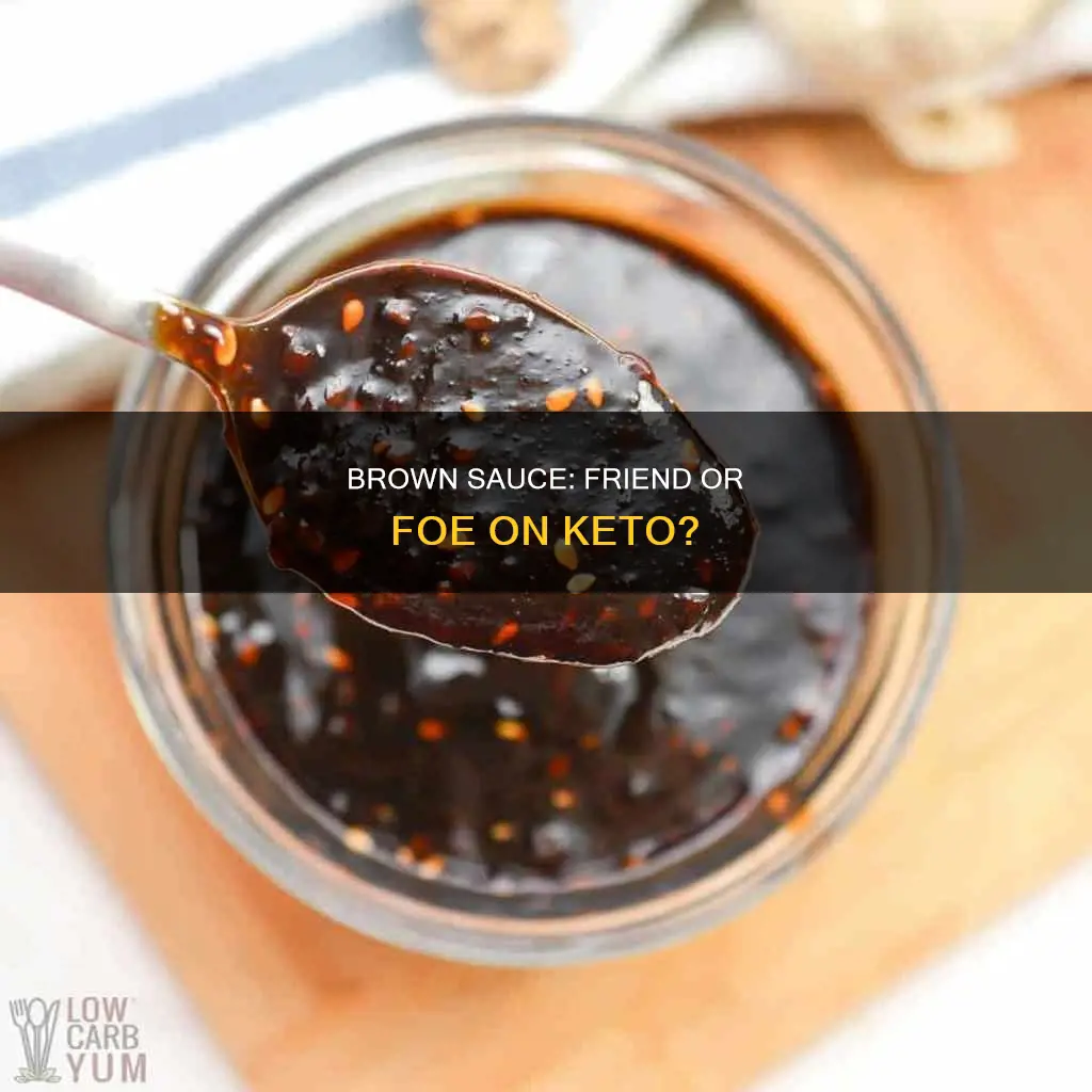 is brown sauce keto