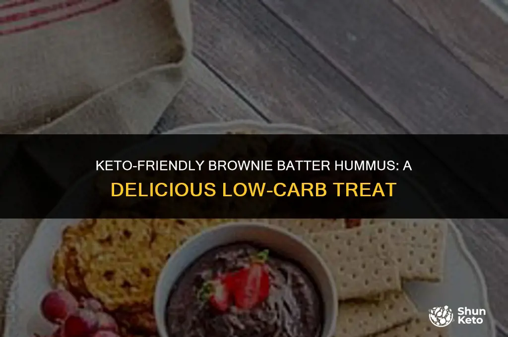 is brownie batter hummus keto