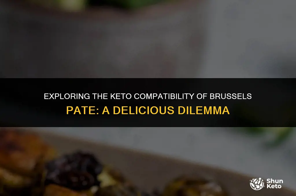is brussels pate keto friendly