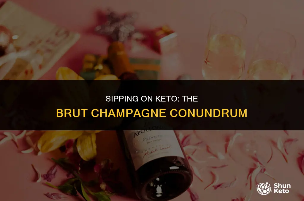 is brut champagne keto