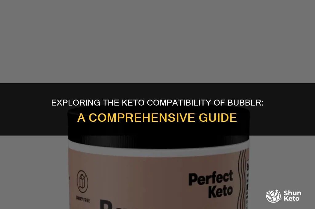 is bubbl r keto friendly