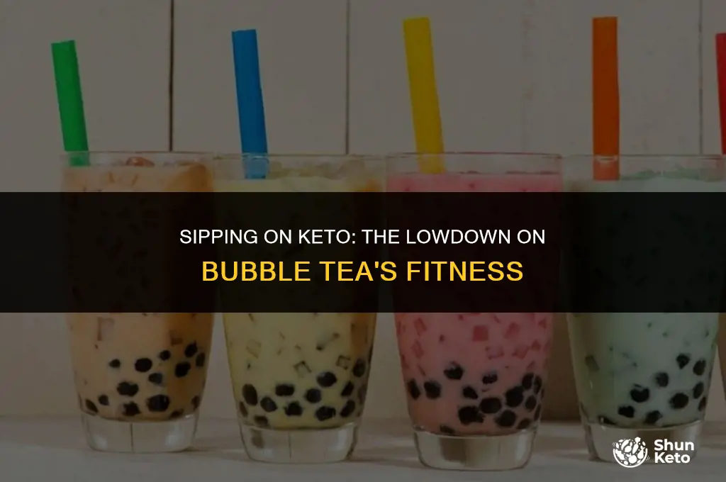 is bubble tea keto friendly