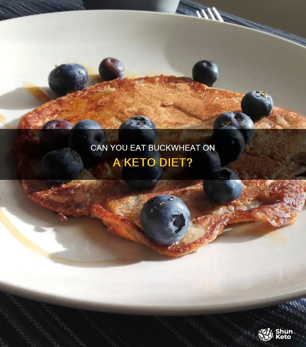 is buckwheat allowed on keto