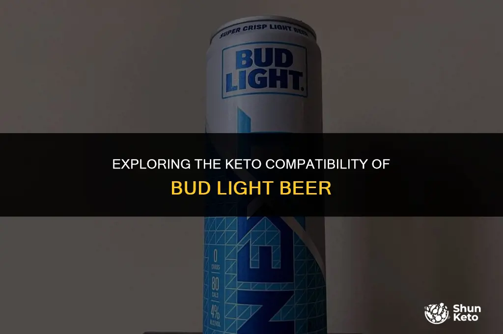 is bud light beer keto friendly