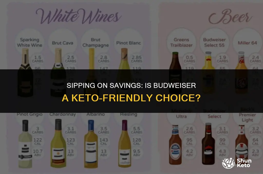 is budweiser keto friendly