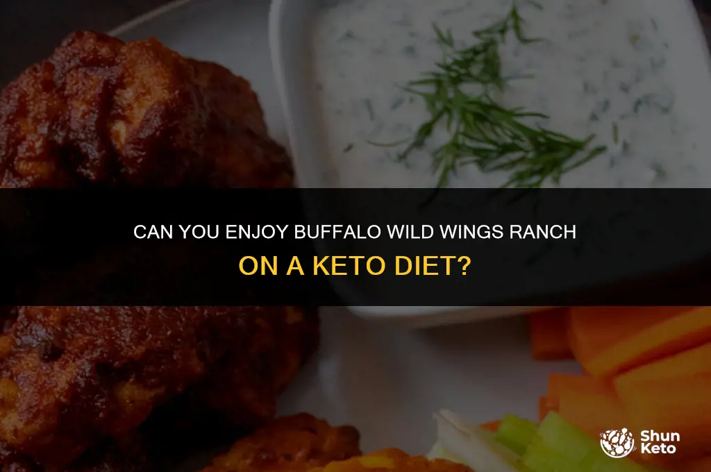 is buffallo wild wings ranch keto