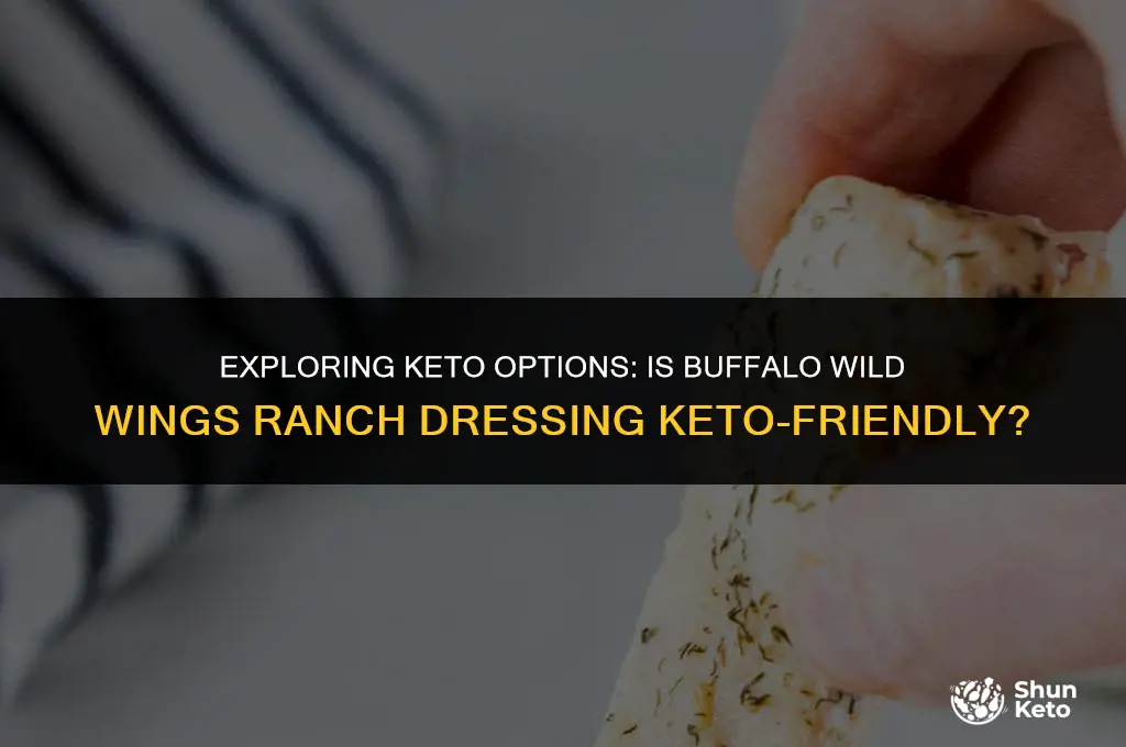 is buffalo wild wings ranch keto friendly