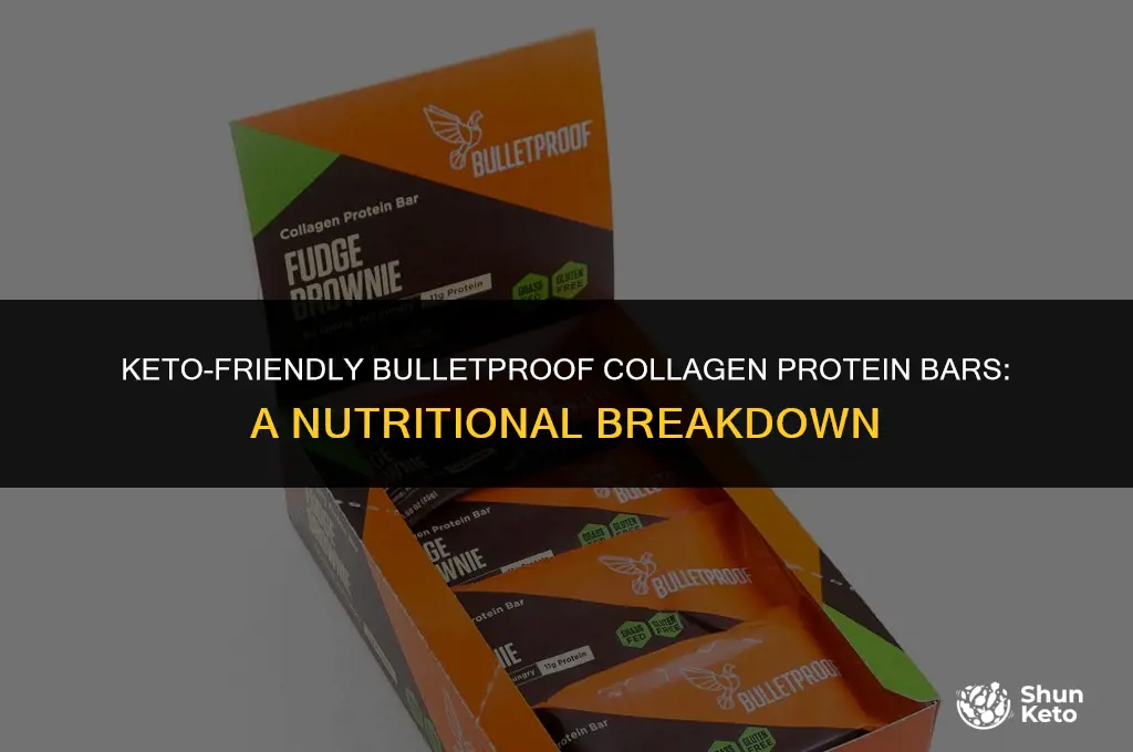 is bulletproof collagen protein bars keto friendly