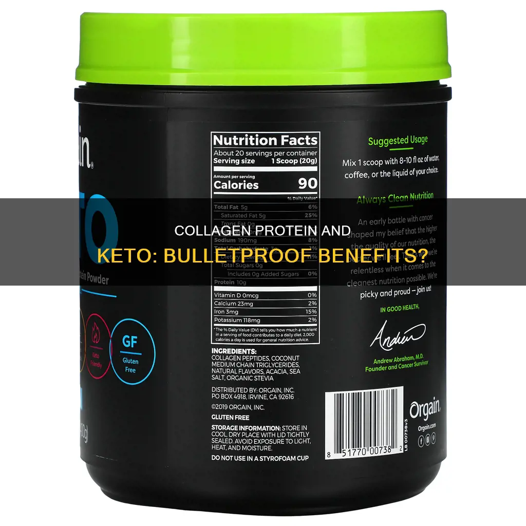 is bulletproof collagen protein keto