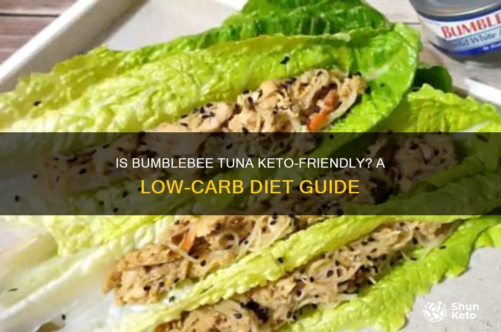 is bumblebee tuna keto